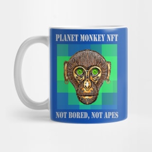 Planet Monkey NFT Not Bored Apes Mug